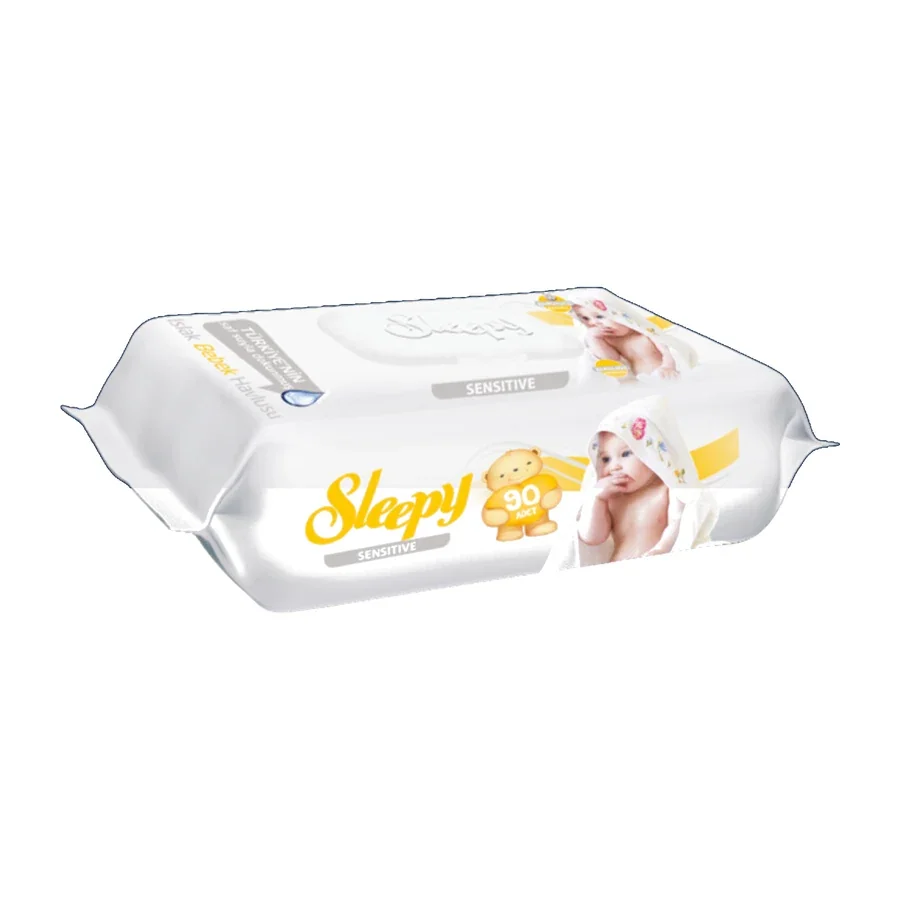 Sleepy Sensitive Islak Bebek Havlusu 90 Yaprak