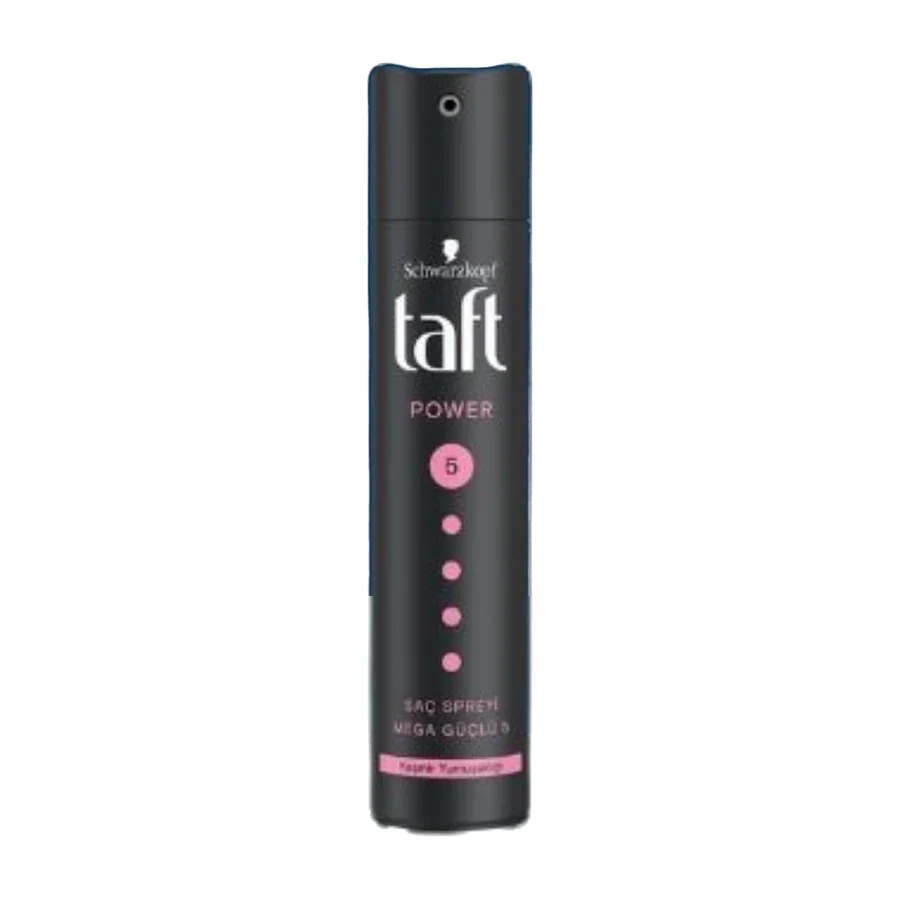 Taft Power Mega Güçlü Saç Spreyi No:5 250 ml