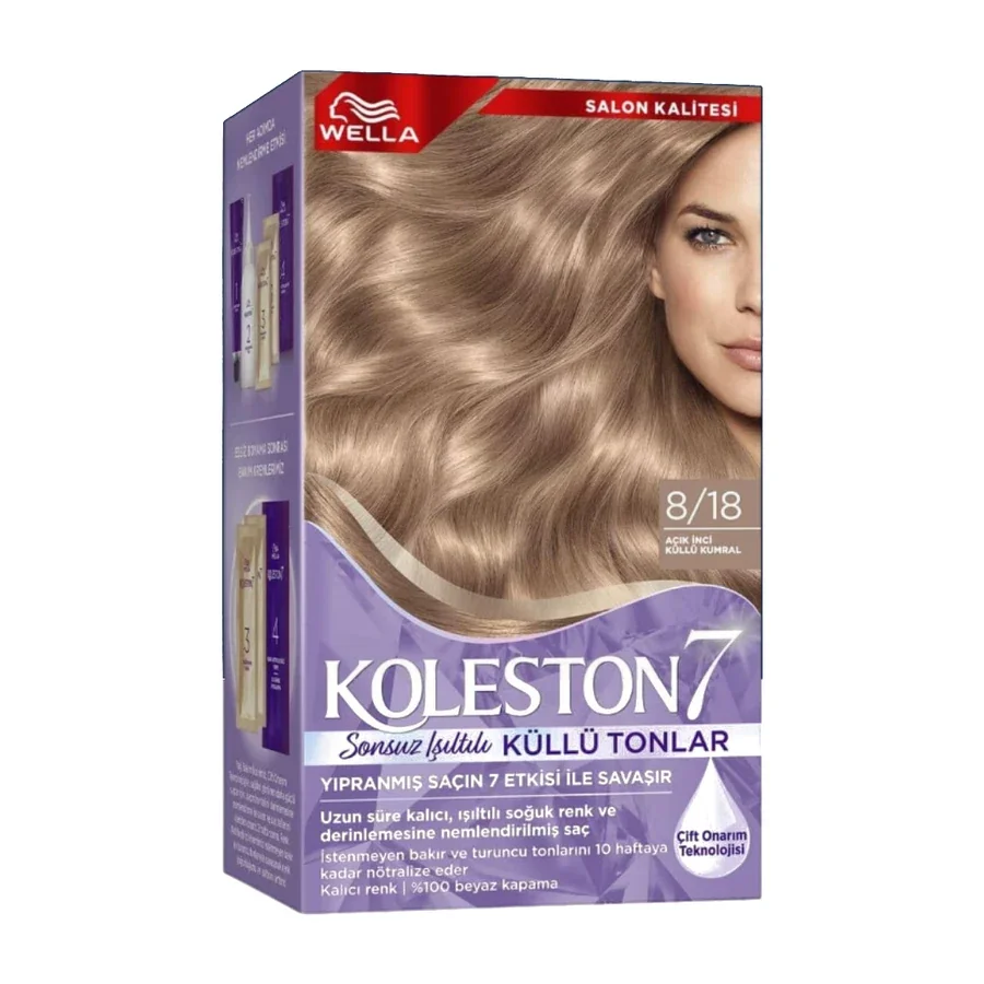 Wella Koleston Sonsuz Işıltı Küllü Tonlar 8/18
