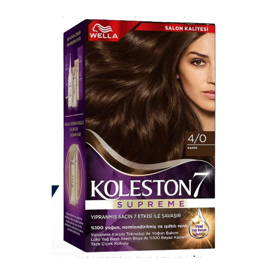 Wella Koleston Supreme Kit 4/0 Kahve