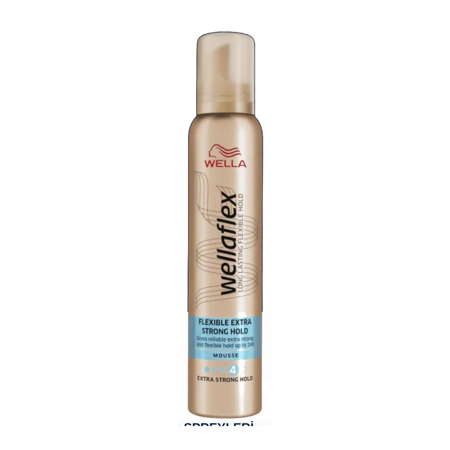 Wella Wellaflex Flexible Extra Strong Hold Saç Köpüğü