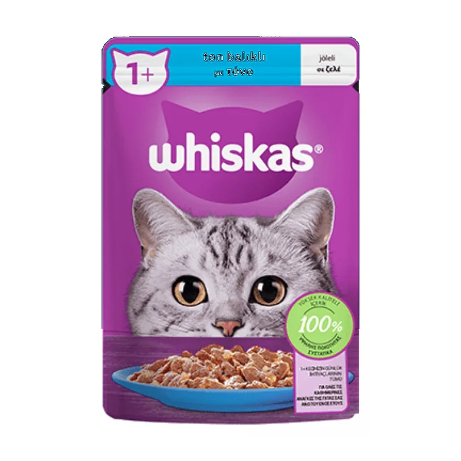 Whiskas Kedi Maması Ton Balıklı 85 g