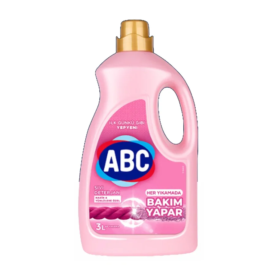 ABC Sıvı Çamaşır Deterjanı Narinlere ve Yünlülere Özel