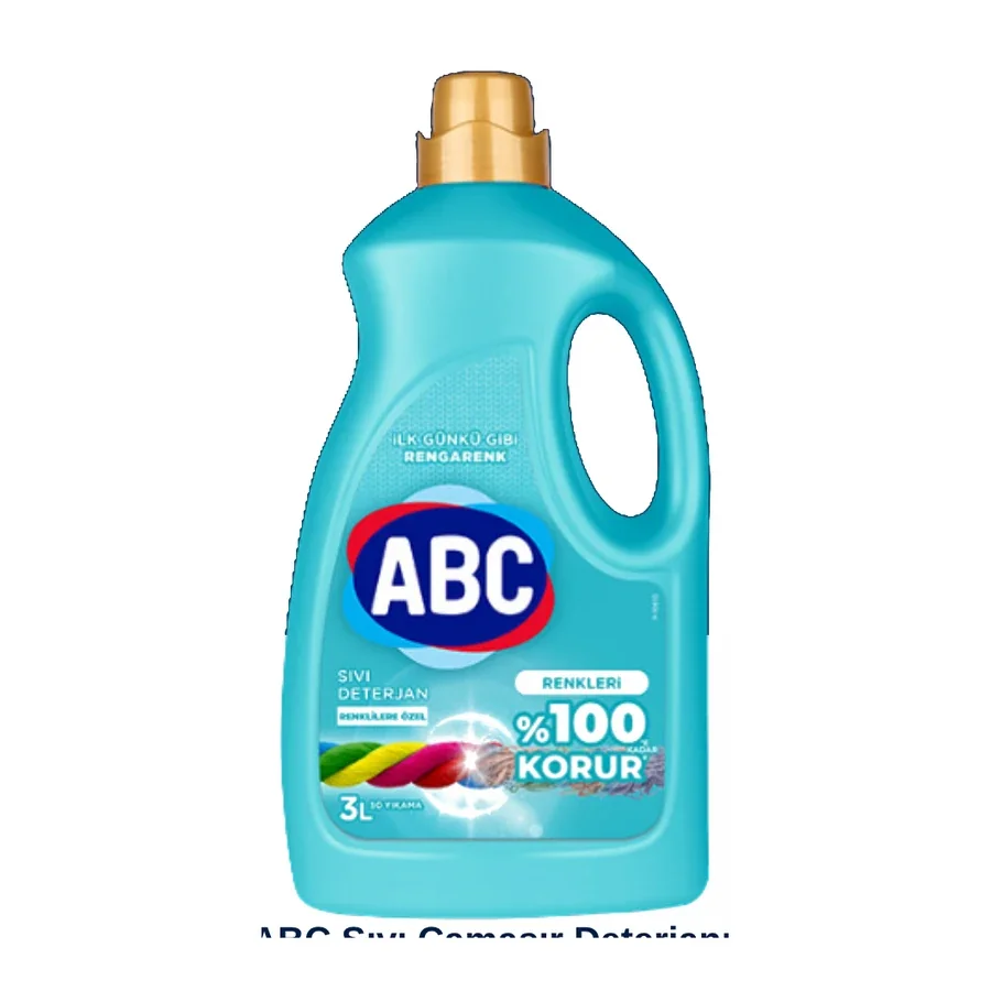ABC Sıvı Çamaşır Deterjanı Renklilere Özel