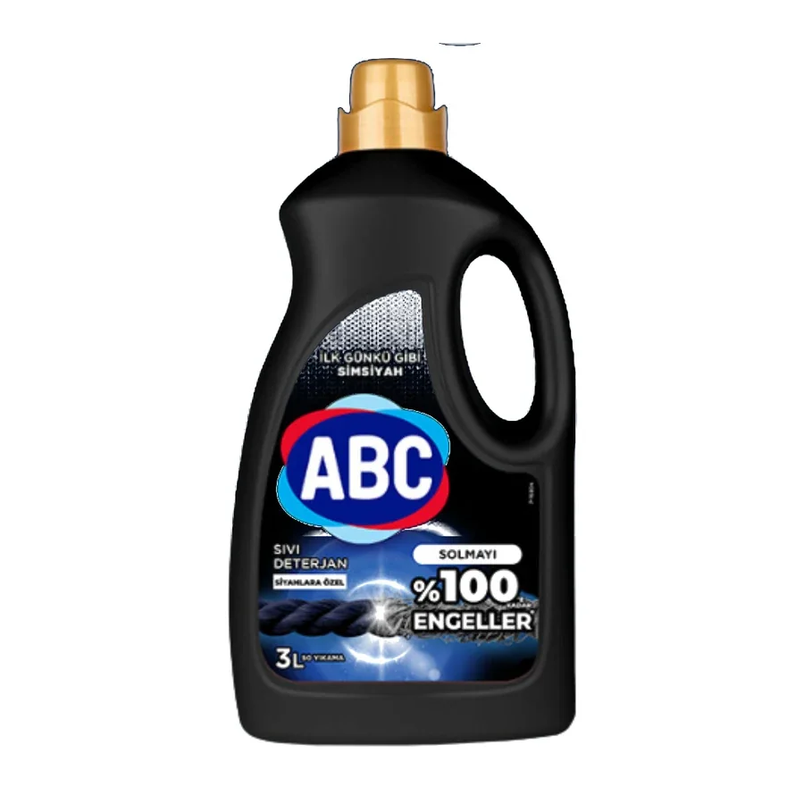 ABC Sıvı Çamaşır Deterjanı Siyahlara Özel