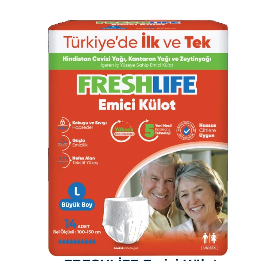 FreshLife Emici Külot 14'lü L 100-150 cm