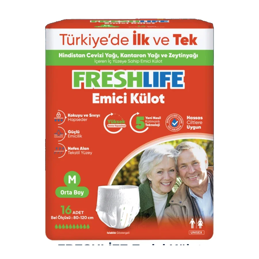 FreshLife Emici Külot 16'lı M 80-120 cm