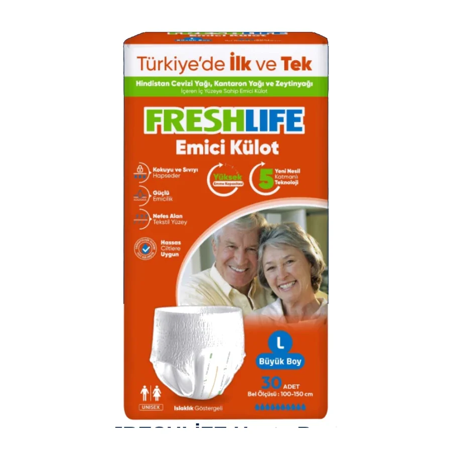 FreshLife Emici Külot 30'lu L 100-150 cm