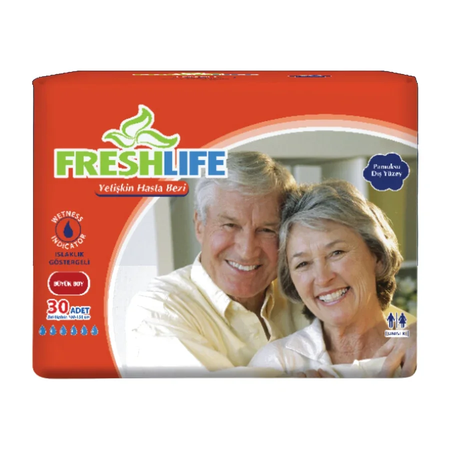 FreshLife Hasta Bezi 30'lu L 100-150 cm