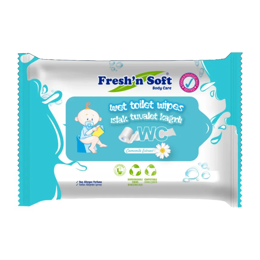 Fresh'n Soft Kişisel Bakım Islak Tuvalet Kağıdı Çocuk