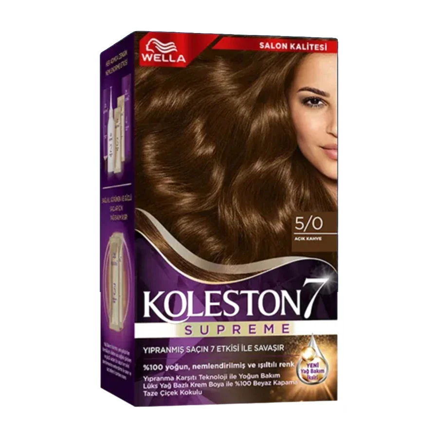 Koleston Supreme Kit 5/0 Açık Kestane
