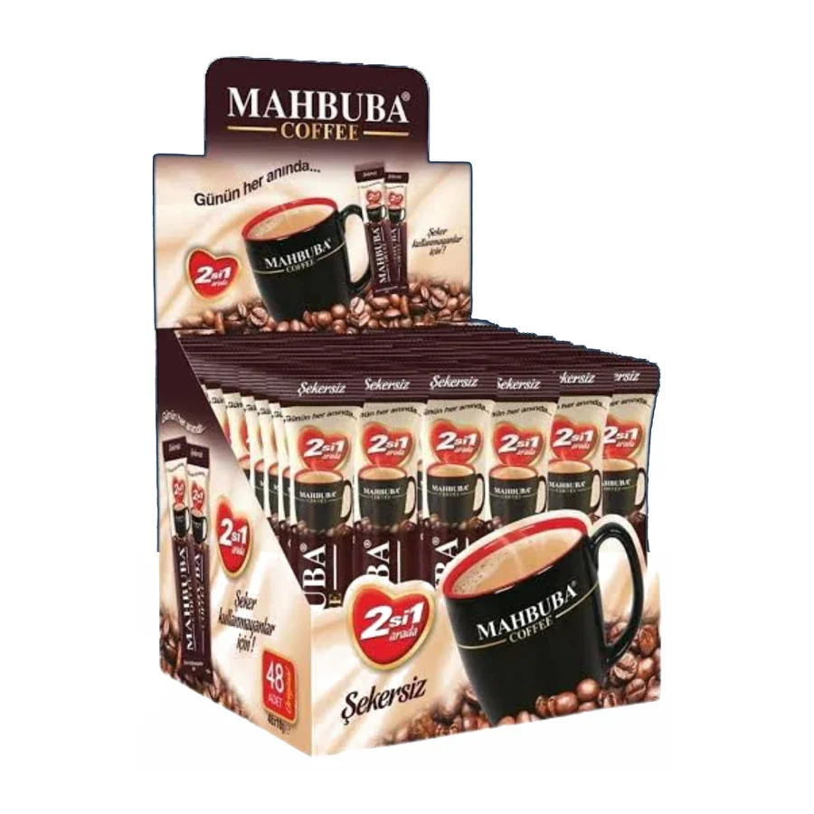 Mahbuba 2'si 1 Arada Kahve 48 Adet