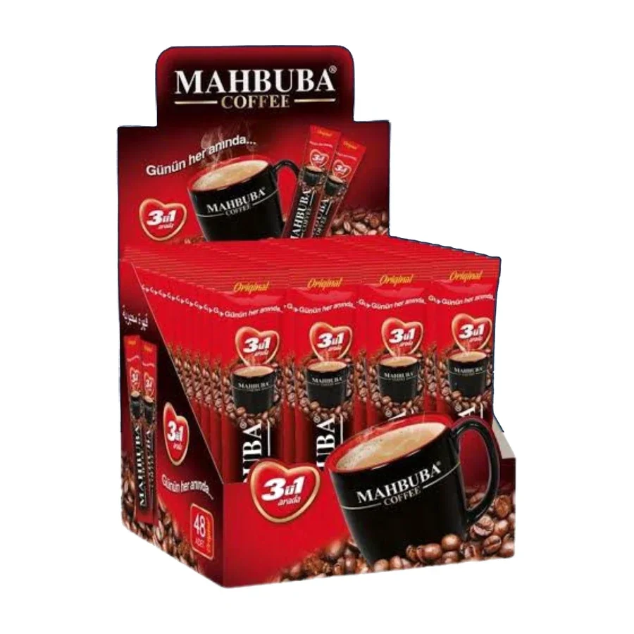 Mahbuba 3'ü 1 Arada Kahve 48 Adet