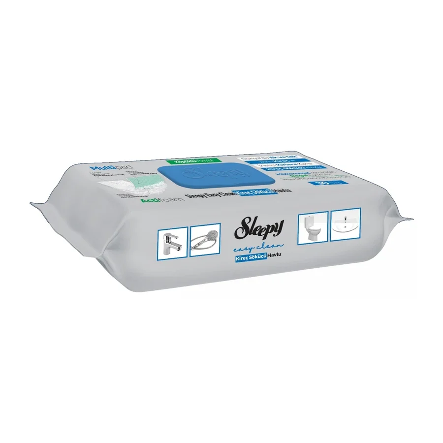 Sleepy Easy Clean Kireç Sökücü Havlu 30 Yaprak