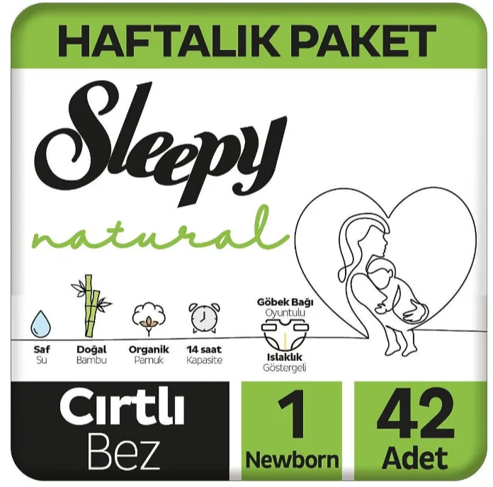 Sleepy Natural Tekli 1 Numara 42 Adet