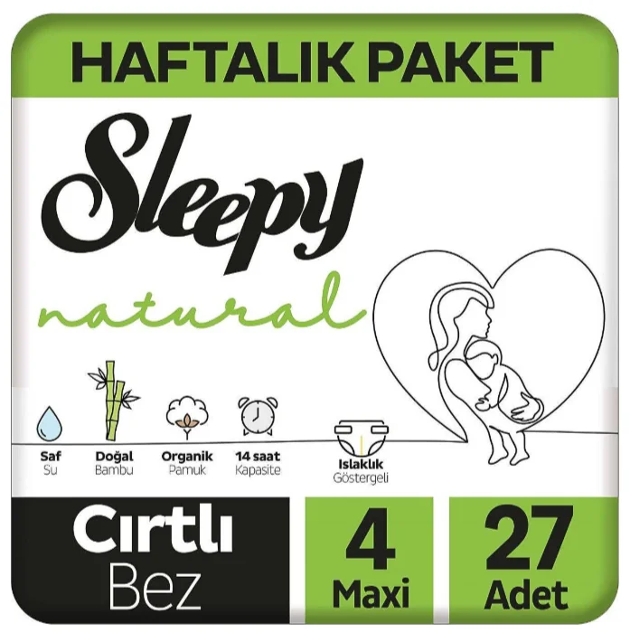 Sleepy Natural Tekli 4 Numara 27 Adet